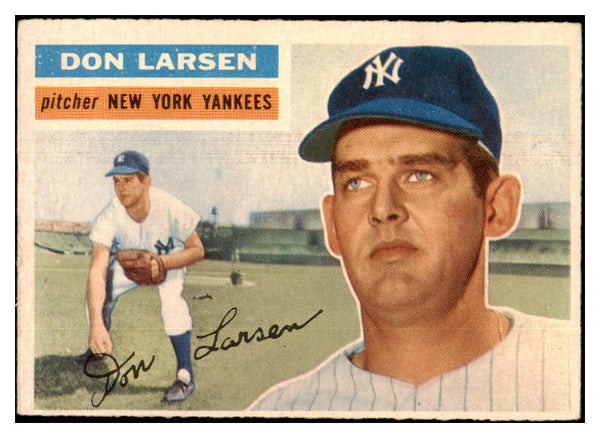 1956 Topps Baseball #332 Don Larsen Yankees EX+/EX-MT 530757