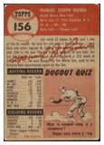 1953 Topps Baseball #156 Jim Rivera White Sox VG 530765
