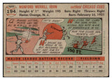1956 Topps Baseball #194 Monte Irvin Cubs VG-EX 530789