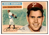 1956 Topps Baseball #180 Robin Roberts Phillies VG-EX Gray 530790