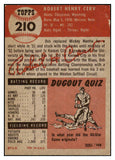 1953 Topps Baseball #210 Bob Cerv Yankees VG-EX 530800