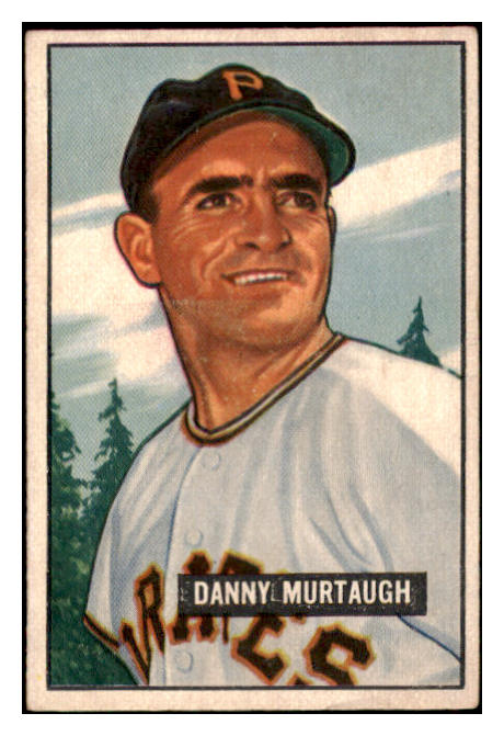 1951 Bowman Baseball #273 Danny Murtaugh Pirates EX 530830
