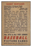 1951 Bowman Baseball #273 Danny Murtaugh Pirates EX 530830