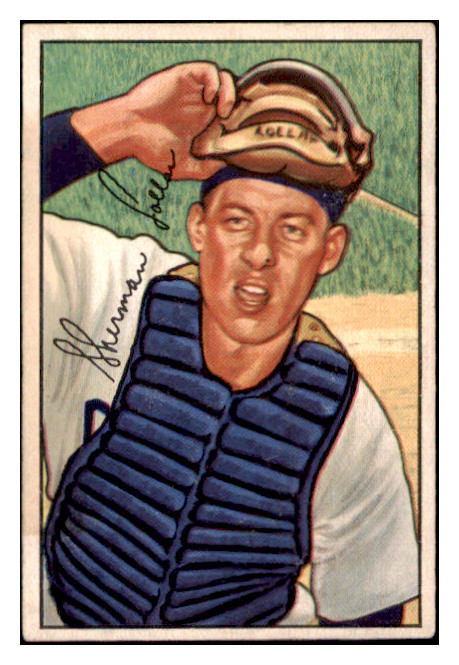 1952 Bowman Baseball #237 Sherm Lollar White Sox EX 530845