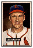 1951 Bowman Baseball #058 Enos Slaughter Cardinals EX 530862