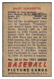 1951 Bowman Baseball #058 Enos Slaughter Cardinals EX 530862