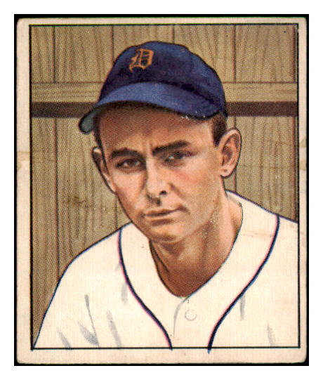 1950 Bowman Baseball #210 Ted Gray Tigers VG 530893