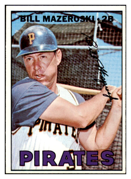 1967 Topps Baseball #510 Bill Mazeroski Pirates NR-MT 530896