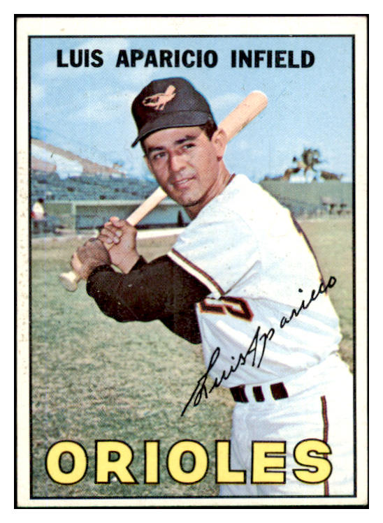 1967 Topps Baseball #060 Luis Aparicio Orioles EX-MT 530900
