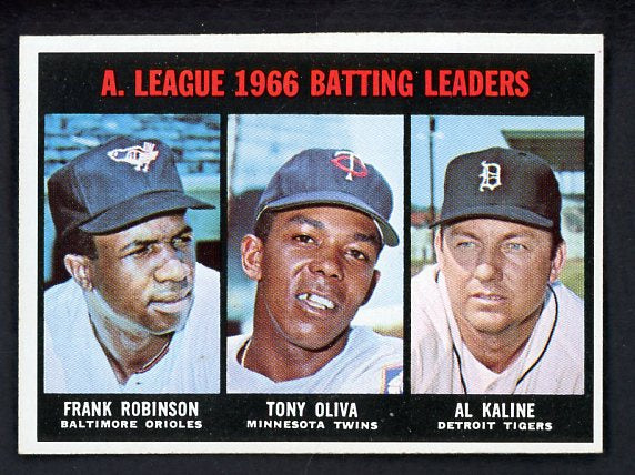 1967 Topps Baseball #239 A.L. Batting Leaders Robinson EX-MT 530907