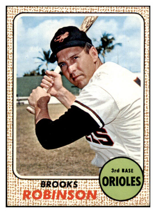 1968 Topps Baseball #020 Brooks Robinson Orioles EX-MT 530913