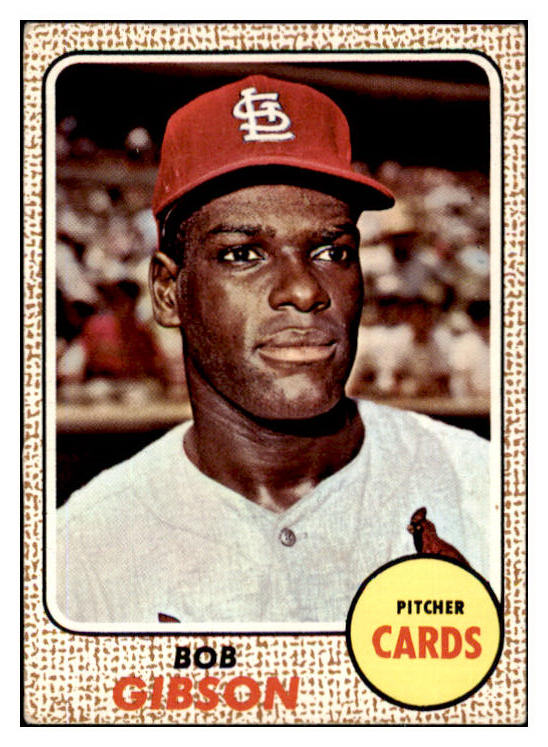 1968 Topps Baseball #100 Bob Gibson Cardinals EX-MT 530915