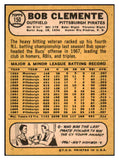 1968 Topps Baseball #150 Roberto Clemente Pirates EX-MT 530917