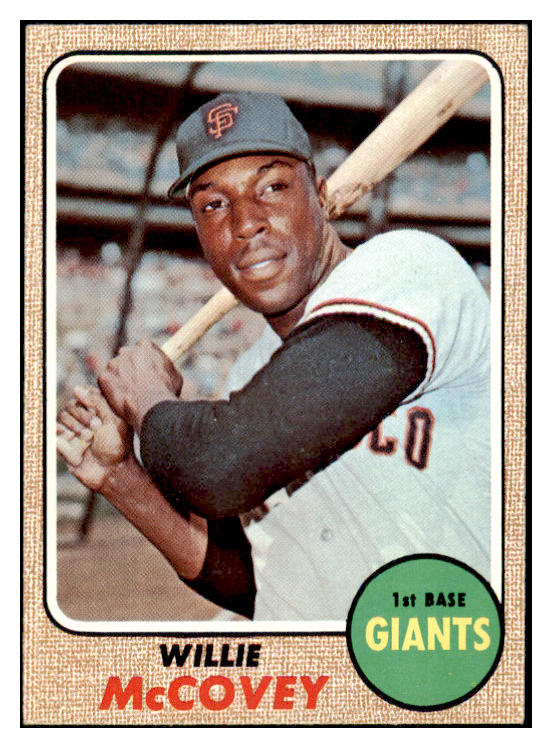 1968 Topps Baseball #290 Willie McCovey Giants EX-MT 530920