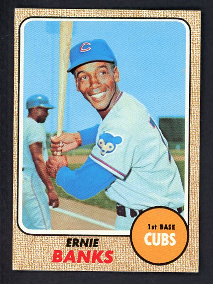 1968 Topps Baseball #355 Ernie Banks Cubs EX-MT 530921
