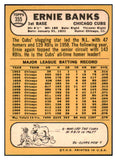 1968 Topps Baseball #355 Ernie Banks Cubs EX-MT 530921