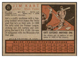 1962 Topps Baseball #021 Jim Kaat Twins EX-MT 530923