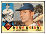 1960 Topps Baseball #529 Norm Sherry Dodgers EX-MT 530935