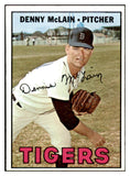 1967 Topps Baseball #420 Denny McLain Tigers EX-MT 530938