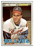 1967 Topps Baseball #350 Joe Torre Braves EX-MT 530939