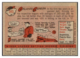 1958 Topps Baseball #343 Orlando Cepeda Giants VG-EX 530950