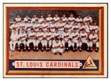 1957 Topps Baseball #243 St. Louis Cardinals Team EX-MT 530965