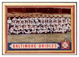 1957 Topps Baseball #251 Baltimore Orioles Team EX-MT 530966