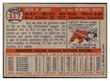 1957 Topps Baseball #117 Joe Adcock Braves EX-MT 530971