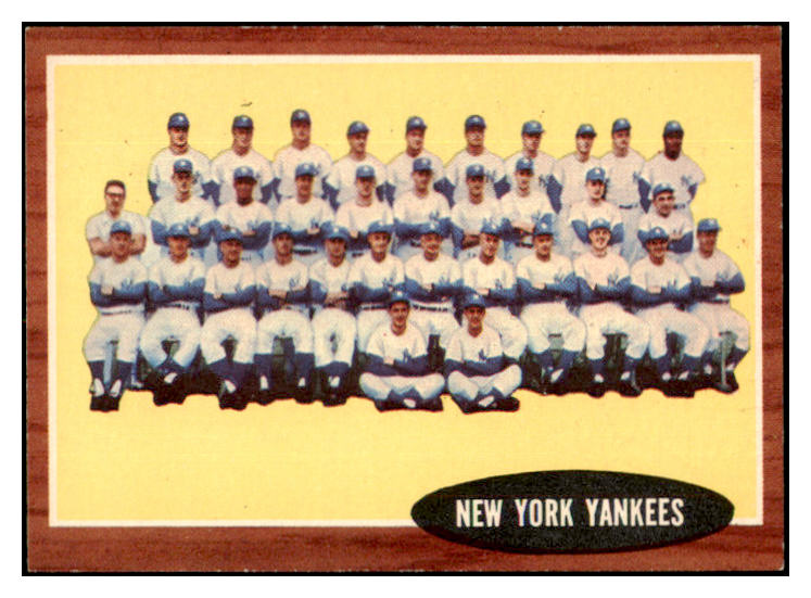 1962 Topps Baseball #251 New York Yankees Team EX-MT 530981