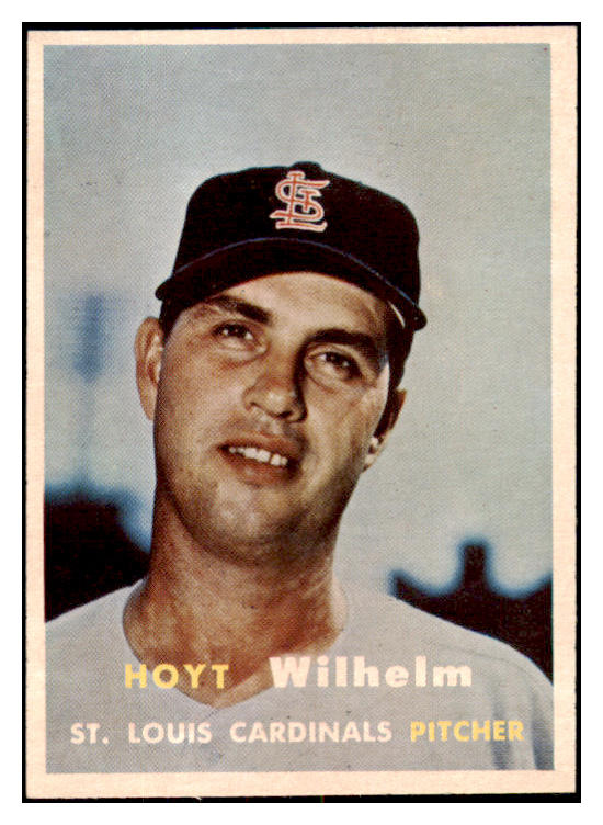 1957 Topps Baseball #203 Hoyt Wilhelm Cardinals EX-MT 530994