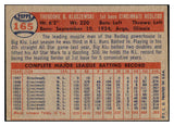 1957 Topps Baseball #165 Ted Kluszewski Reds EX-MT 530995