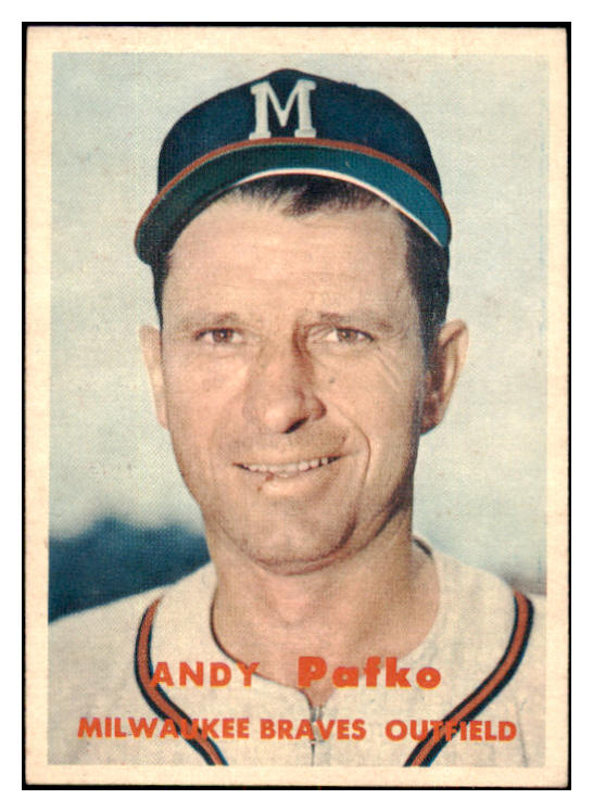 1957 Topps Baseball #143 Andy Pafko Braves EX-MT 530997