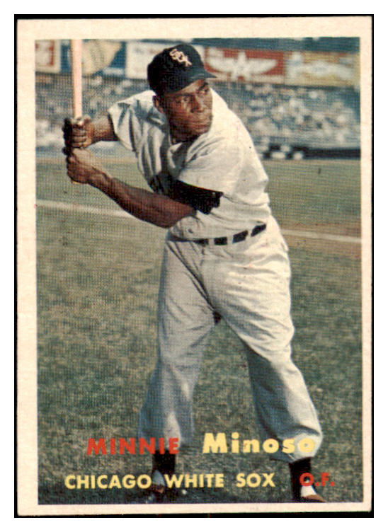 1957 Topps Baseball #138 Minnie Minoso White Sox EX-MT 530998