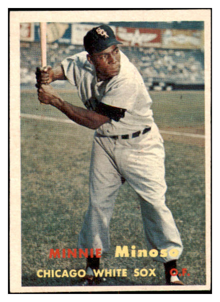 1957 Topps Baseball #138 Minnie Minoso White Sox EX-MT 530998
