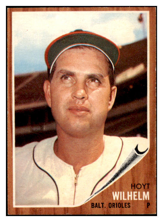 1962 Topps Baseball #545 Hoyt Wilhelm Orioles NR-MT 531012
