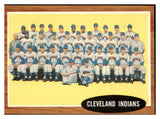 1962 Topps Baseball #537 Cleveland Indians Team NR-MT 531013