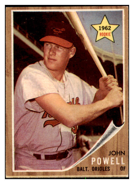 1962 Topps Baseball #099 Boog Powell Orioles EX-MT 531014