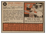 1962 Topps Baseball #099 Boog Powell Orioles EX-MT 531014