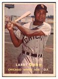 1957 Topps Baseball #085 Larry Doby White Sox EX-MT 531031