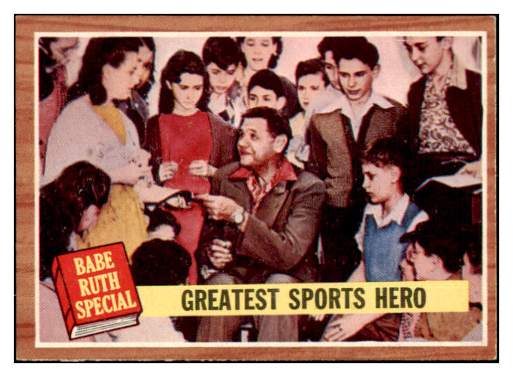 1962 Topps Baseball #143 Babe Ruth Yankees EX-MT 531046