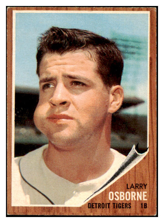 1962 Topps Baseball #583 Larry Osborne Tigers EX-MT 531065