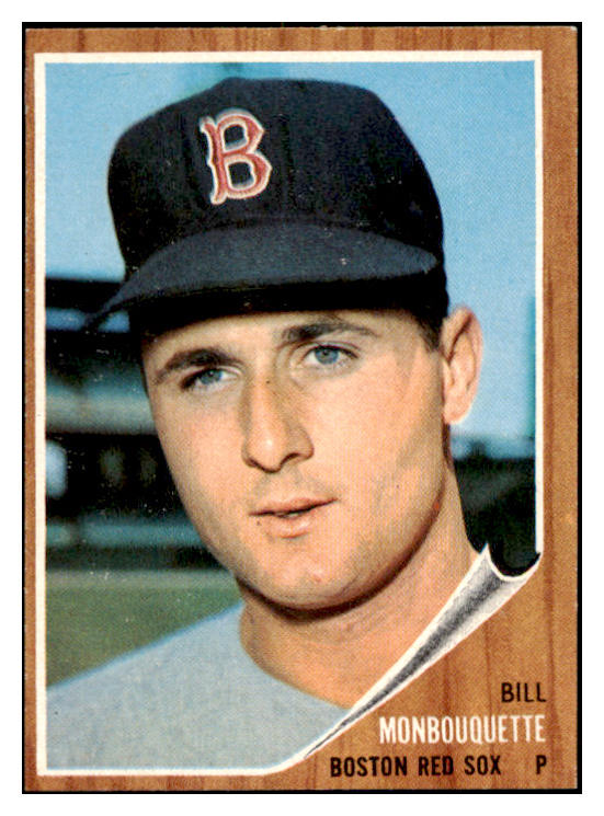 1962 Topps Baseball #580 Bill Monbouquette Red Sox EX-MT 531085