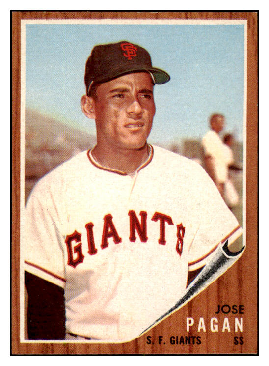 1962 Topps Baseball #565 Jose Pagan Giants NR-MT 531099