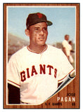 1962 Topps Baseball #565 Jose Pagan Giants NR-MT 531099