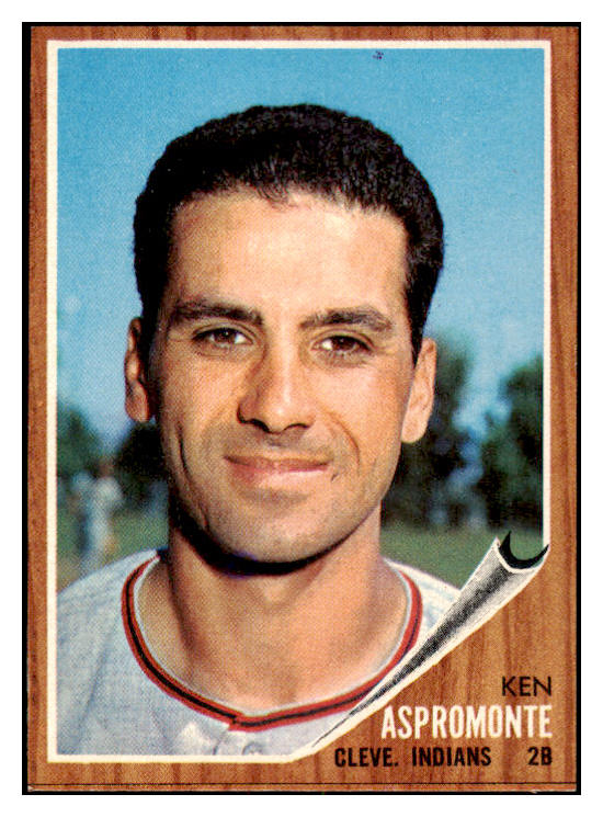 1962 Topps Baseball #563 Ken Aspromonte Indians NR-MT 531101