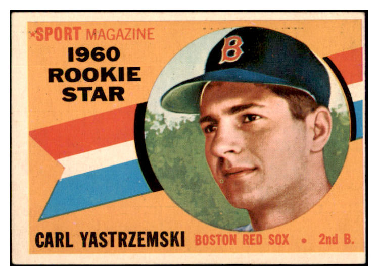 1960 Topps Baseball #148 Carl Yastrzemski Red Sox EX 531121