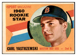 1960 Topps Baseball #148 Carl Yastrzemski Red Sox EX 531121