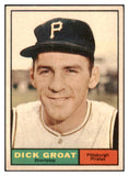 1961 Topps Baseball #001 Dick Groat Pirates EX 531134