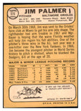 1968 Topps Baseball #575 Jim Palmer Orioles VG-EX 531147