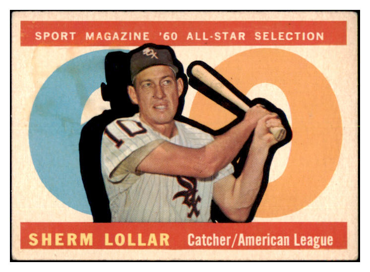 1960 Topps Baseball #567 Sherm Lollar A.S. White Sox VG 531157